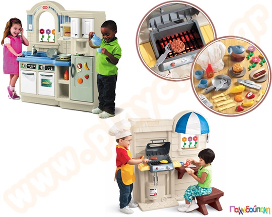 Παιδική Κουζίνα Δύο Όψεων Little Tikes