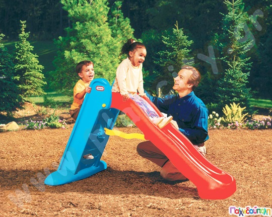 Πλαστική τσουλήθρα Μεγάλη, εύκολης αποθήκευσης Sunshine Little Tikes