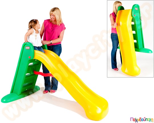 Πλαστική τσουλήθρα Μεγάλη, εύκολης αποθήκευσης Sunshine Little Tikes