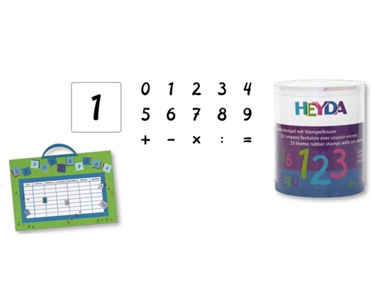 Σφραγίδες αριθμοί σετ 15 τεμαχίων