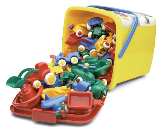 Mini chubbies 30 οχήματα σε κουβά