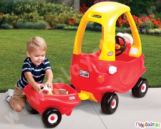 Trailer για πλαστικό αυτοκίνητο Cozy Κουπέ Little Tikes