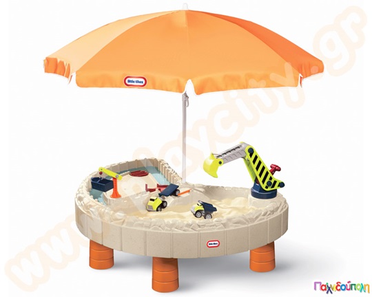 Κατασκευαστικό Παιχνίδι Άμμου και Νερού με Ομπρέλα Little Tikes