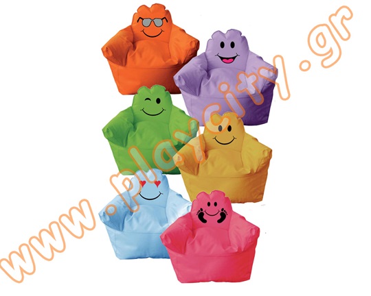 Κάθισμα Πουφ Δίας με κέντημα