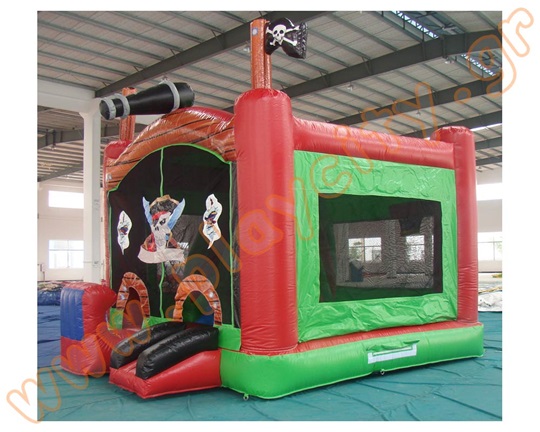 Φουσκωτό Παιχνίδι Πειρατικό Κάστρο (με 1 blower)