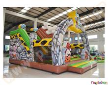 Φουσκωτό Παιχνίδι Εποχή των Σπηλαίων (με 2 blowers)  Φουσκωτά Τσουλήθρες