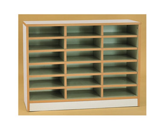 Ξύλινη Ραφιέρα με 18 ράφια