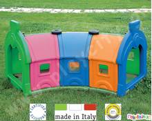 Πλαστικό τούνελ παιχνιδιού Τρενάκι Βασικό Σετ  Πλαστικά Κέντρα Παιδικής Χαράς