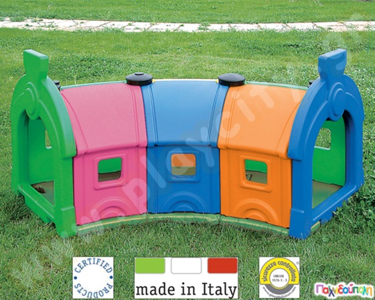 Πλαστικό τούνελ παιχνιδιού Τρενάκι Βασικό Σετ