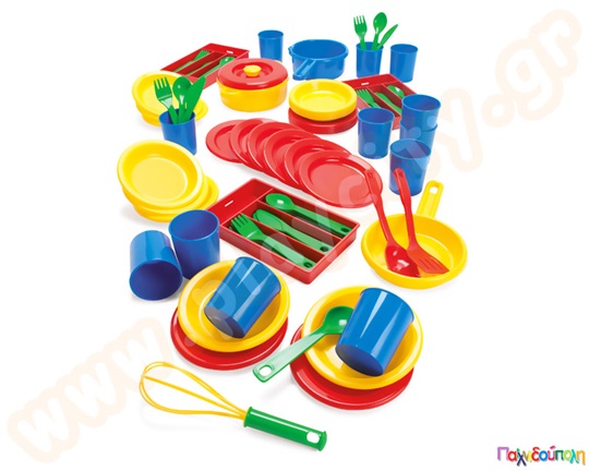 Σερβίτσιο φαγητού 12 ατόμων 82 τεμαχίων