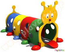 Πλαστικό τούνελ παιχνιδιού Χαρούμενο Σκουληκάκι Βασικό Σετ  Τούνελ Παιχνιδιού