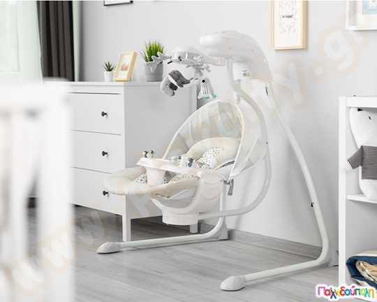 Ηλεκτρική κούνια Raffi γκρι