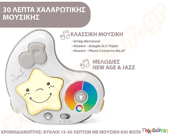 Chicco Βρεφικό γυμναστήριο 3 σε 1 γκρι