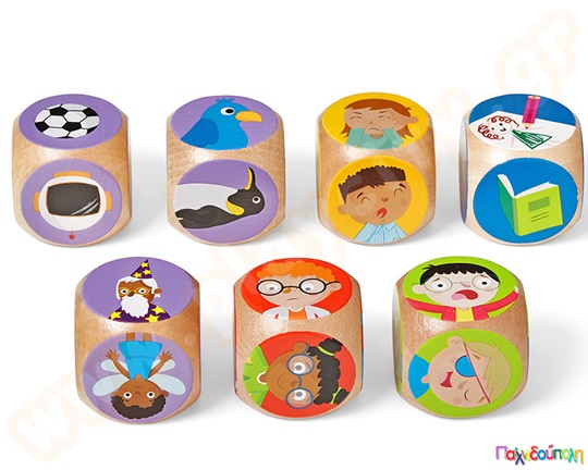 Ζάρια Συναισθημάτων Rolling for feelings