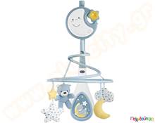 Chicco Περιστρεφόμενο carousel για παιδική κούνια μπλε  Βρεφικά Παρκοκρέβατα