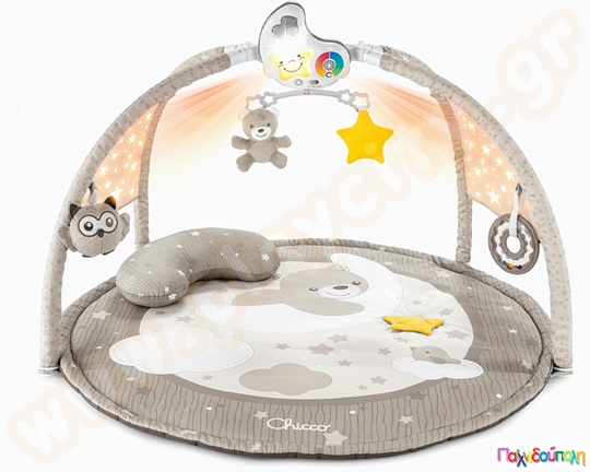 Chicco Βρεφικό γυμναστήριο 3 σε 1 γκρι