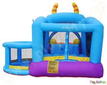 Φουσκωτό Παιχνίδι Οικιακής Χρήσης Τερατάκι με Τσουλήθρα και Τραμπολίνο  Φουσκωτά Οικιακής Χρήσης