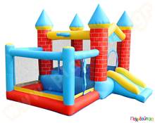 Φουσκωτό Παιχνίδι Οικιακής Χρήσης Σπιτάκι με Τραμπολίνο και Μπαλοπισίνα  Φουσκωτά Οικιακής Χρήσης