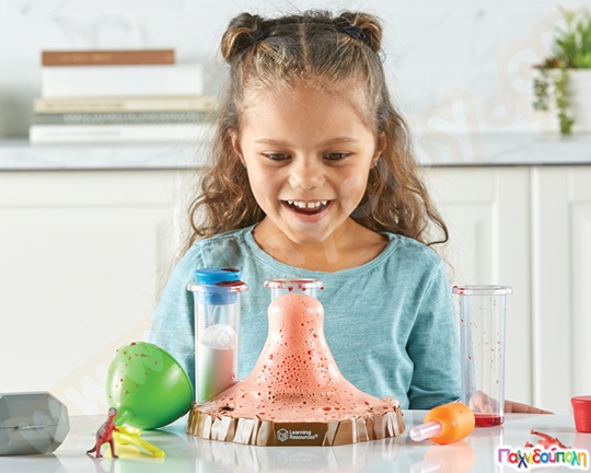 Εκπαιδευτικό παιχνίδι STEM Εργαστήριο ηφαιστειακών πειραμάτων Fizzy Volcano